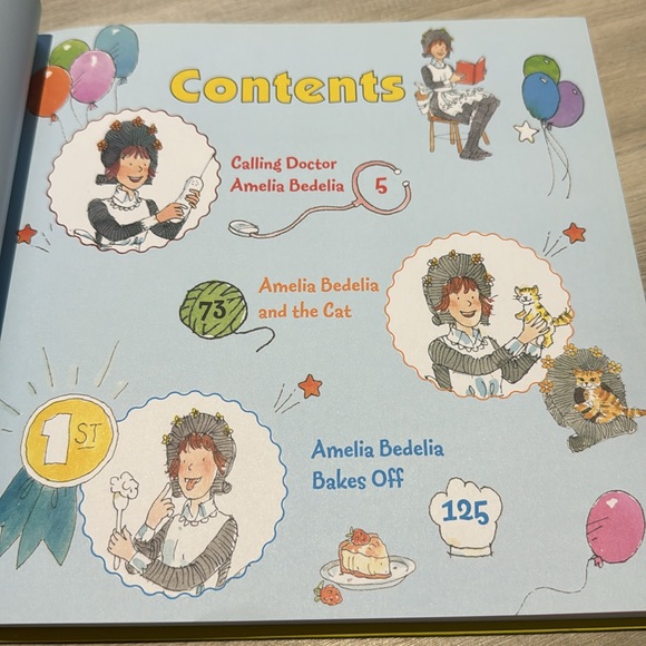 Amelia Bedelia Storybook Treasury- 3 stories in one book! - Picture 3 of 3